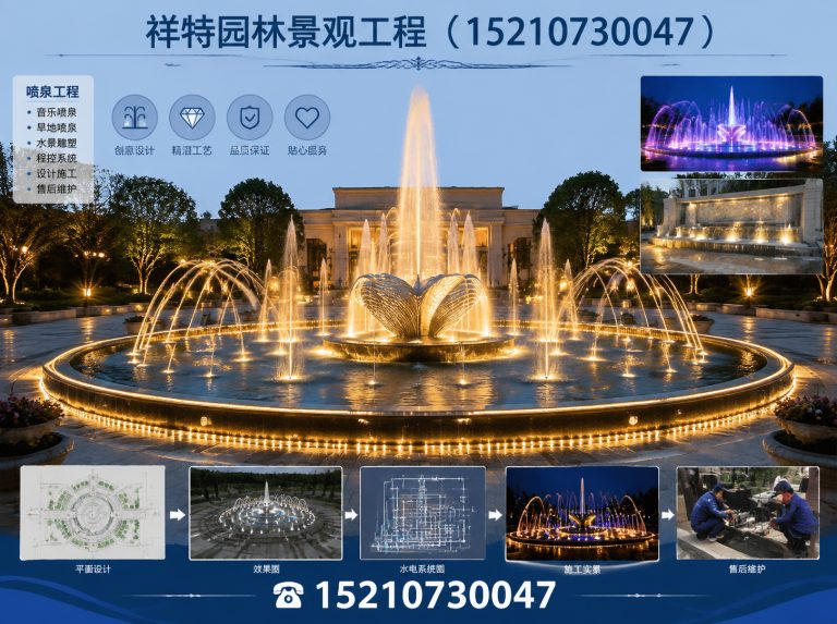 涞源县音乐喷泉展示图